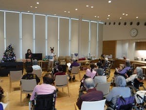 介護付有料老人ホーム コートローレル クリスマス会