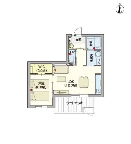 ヘーベルVillage南浦和根岸 間取図