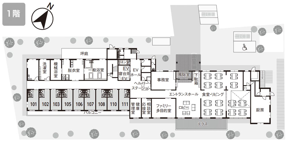 イリーゼかしわ豊四季 間取図
