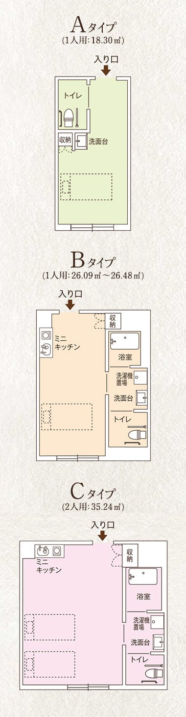 ココファン新瑞橋 間取図