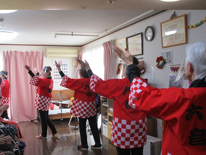 グループホーム花物語さいわい 地域交流会