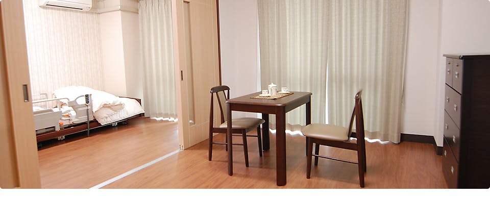 サービス付き高齢者向け住宅楽人 居室