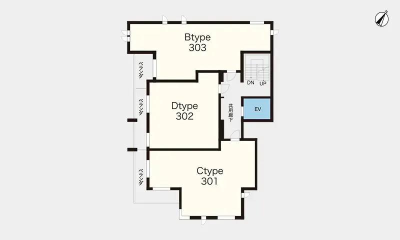 ヘーベルVillage市ヶ尾 間取図