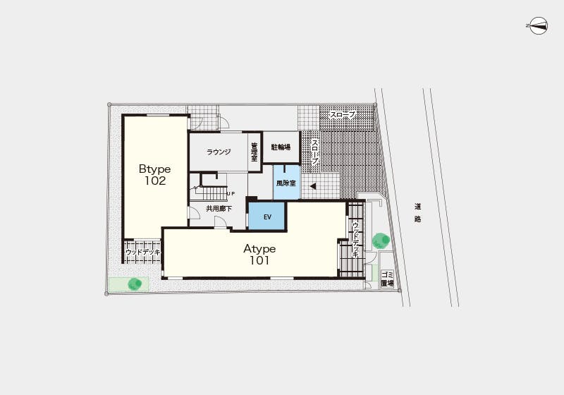 ヘーベルVillage大井3丁目 間取図
