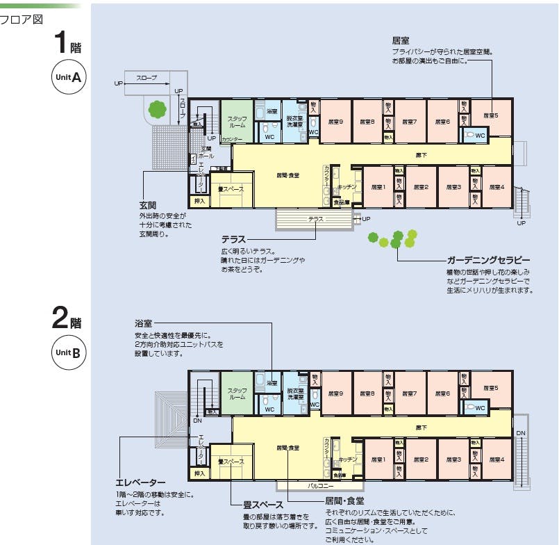 ニチイケアセンター大府 間取図