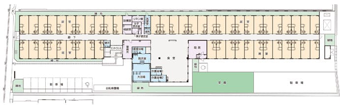 やさしい手伊丹 間取図