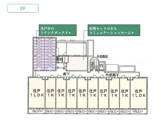 アイリスガーデン松戸稔台 間取図