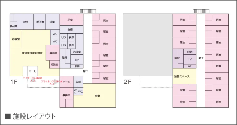 スマイルハウスほのか 間取図