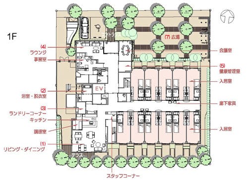 リブインさくら 間取図