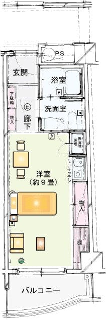 サン・ラポール南房総 間取図