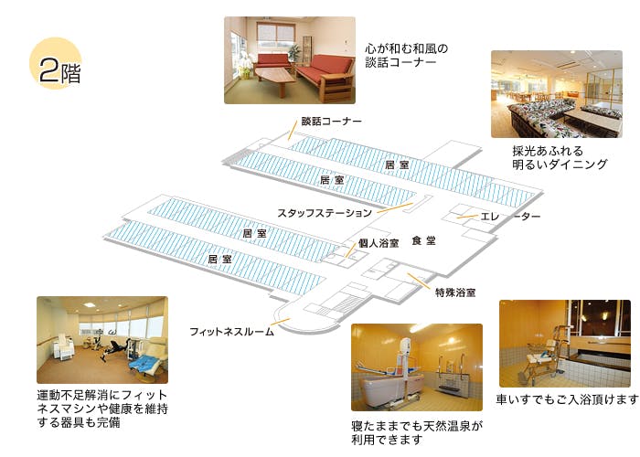 ルルドの泉 間取図