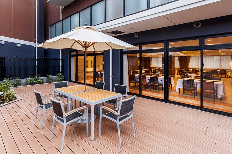 チャームプレミア目白お留山 ウッドデッキ