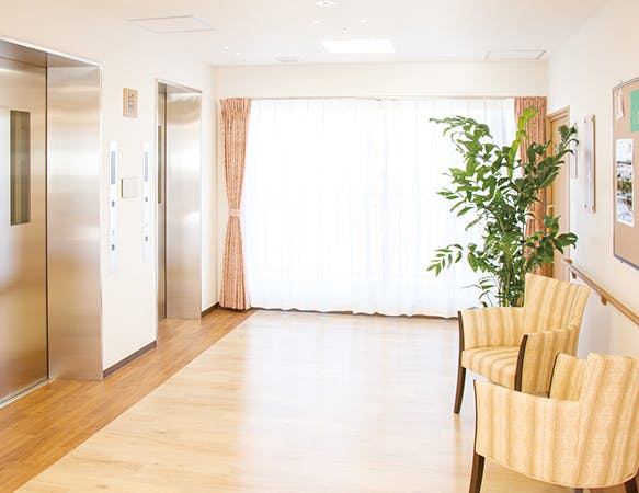 リアンレーヴ流山 エレベーターホール