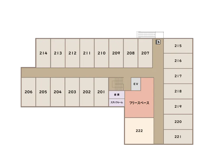 住宅型有料老人ホーム頂 くずは別邸 間取図