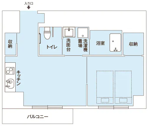 ココファン仙台東口 間取図
