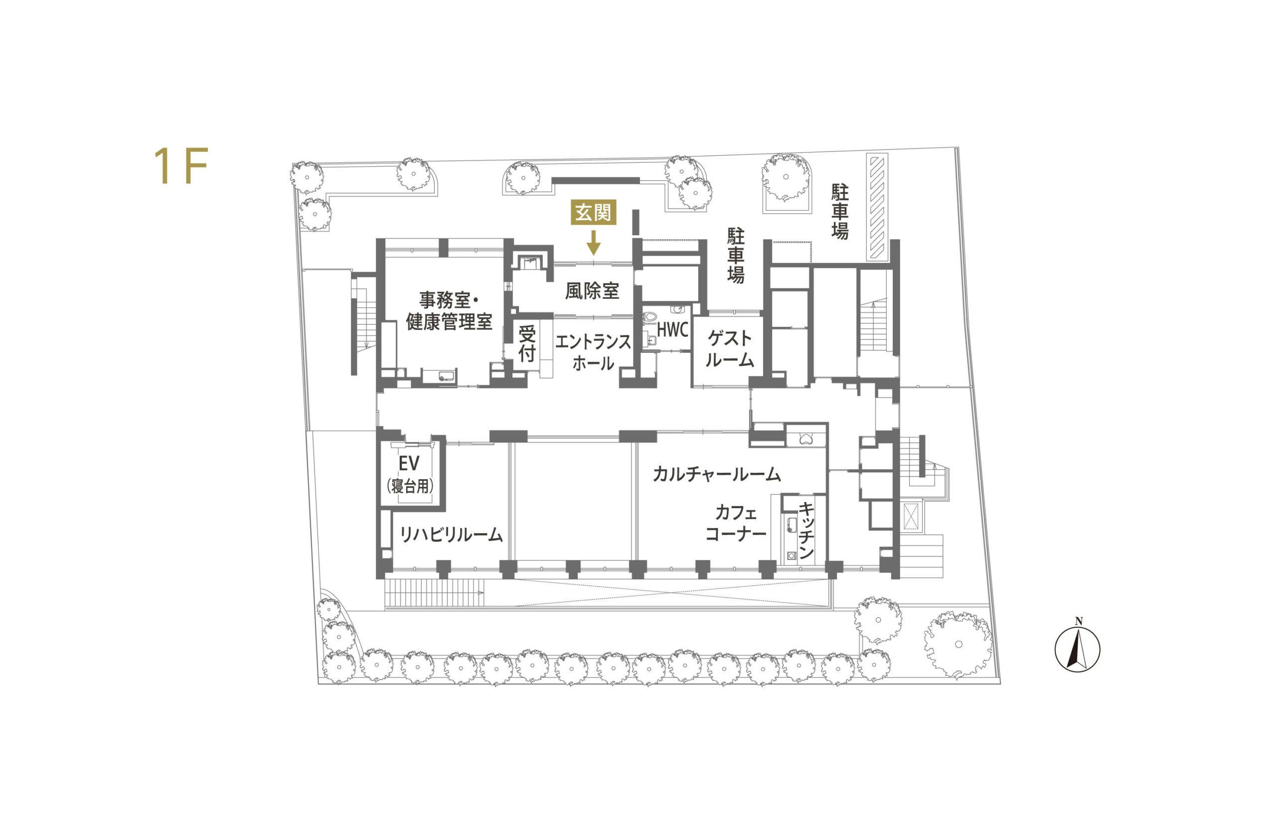 チャームプレミアグラン南麻布 間取図