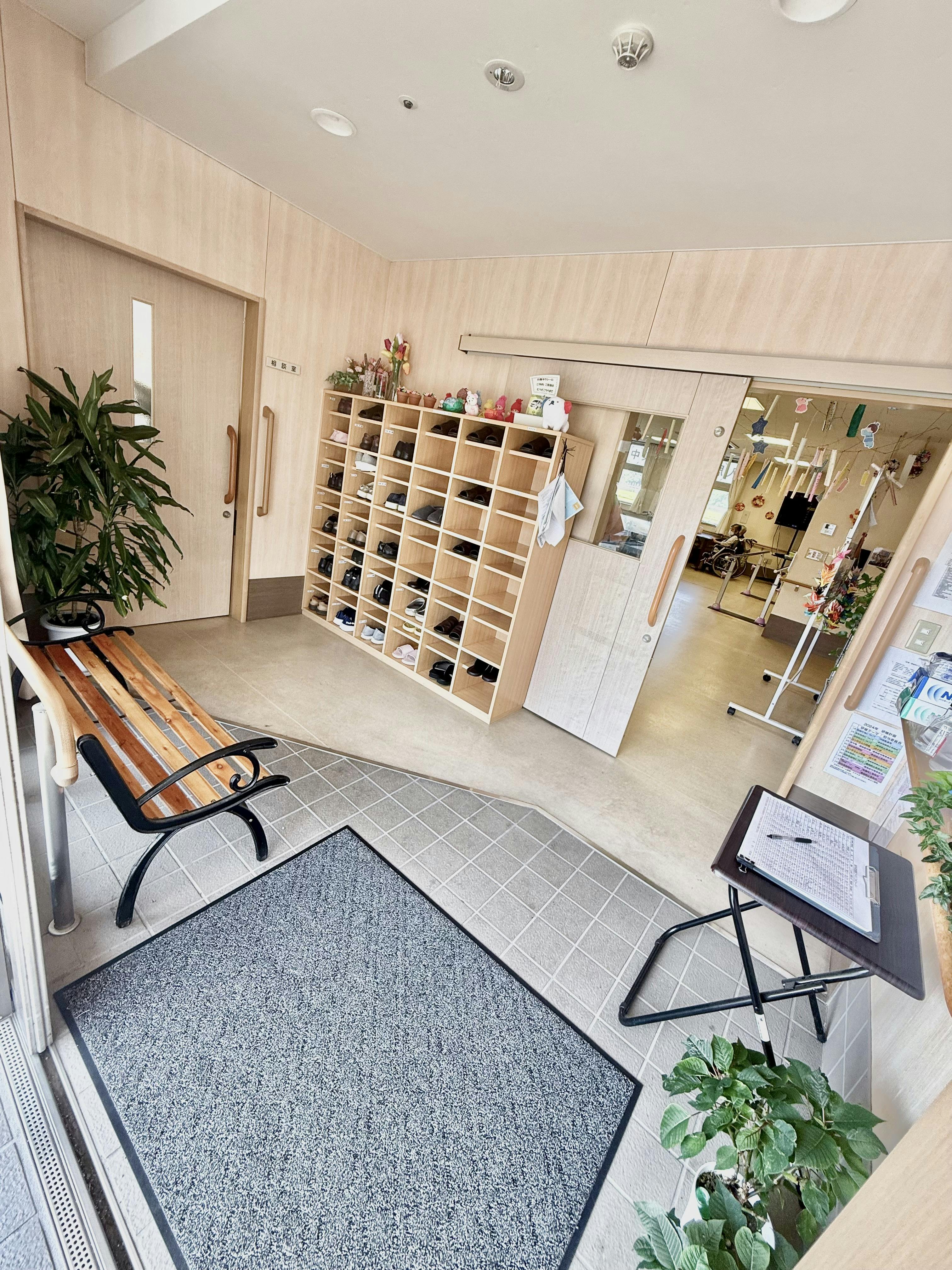 ふるさとホーム真岡 玄関