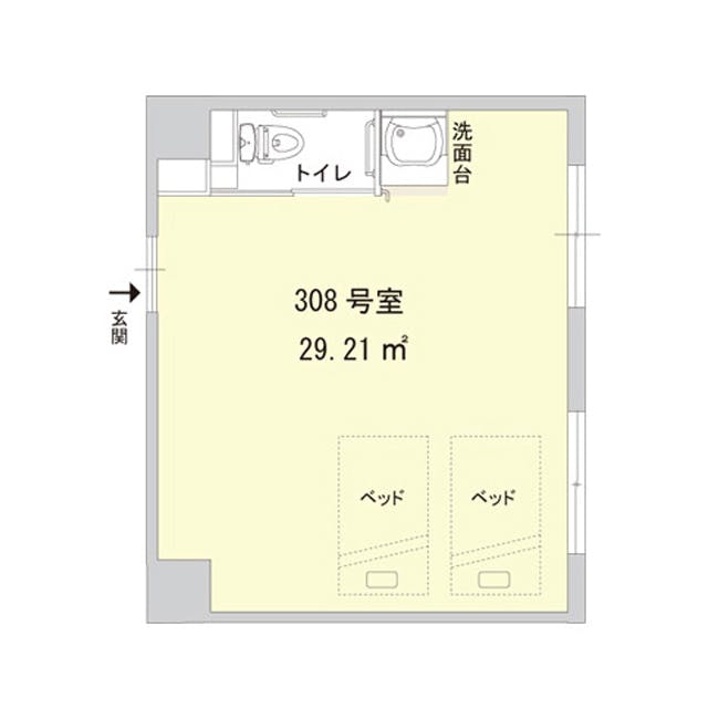 チャームスイート西宮浜 間取図