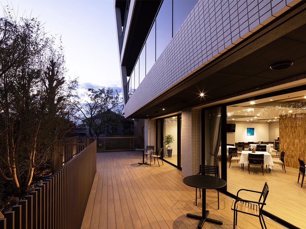 チャームプレミア山手町 テラス