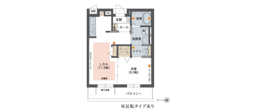 グランドマスト名北 間取図