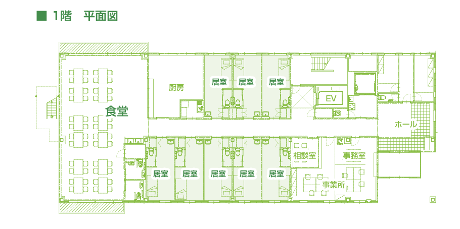 リュミエール東大阪西堤の風 間取図