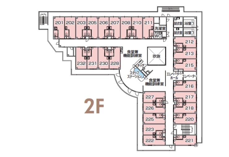 チャーム尼崎東園田 間取図