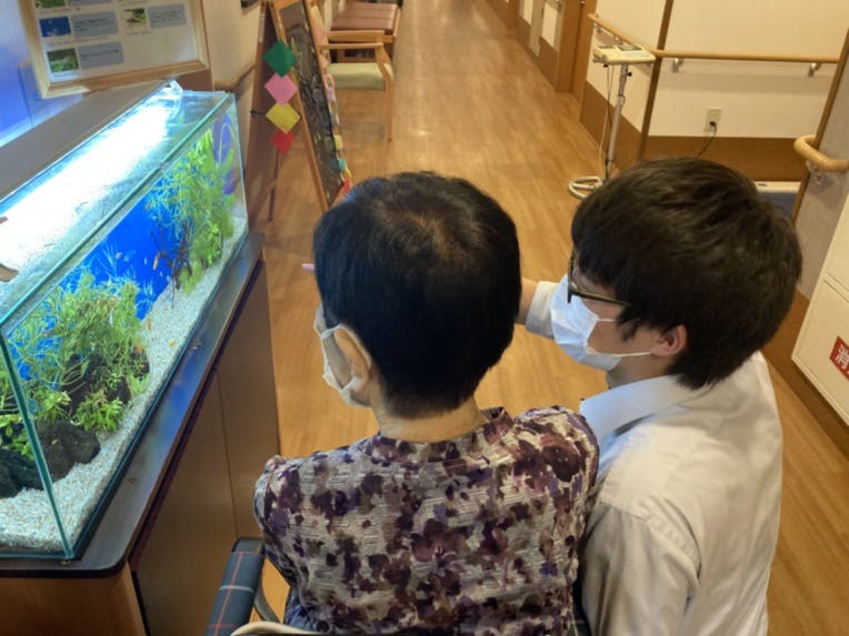 そんぽの家 浜松 水槽