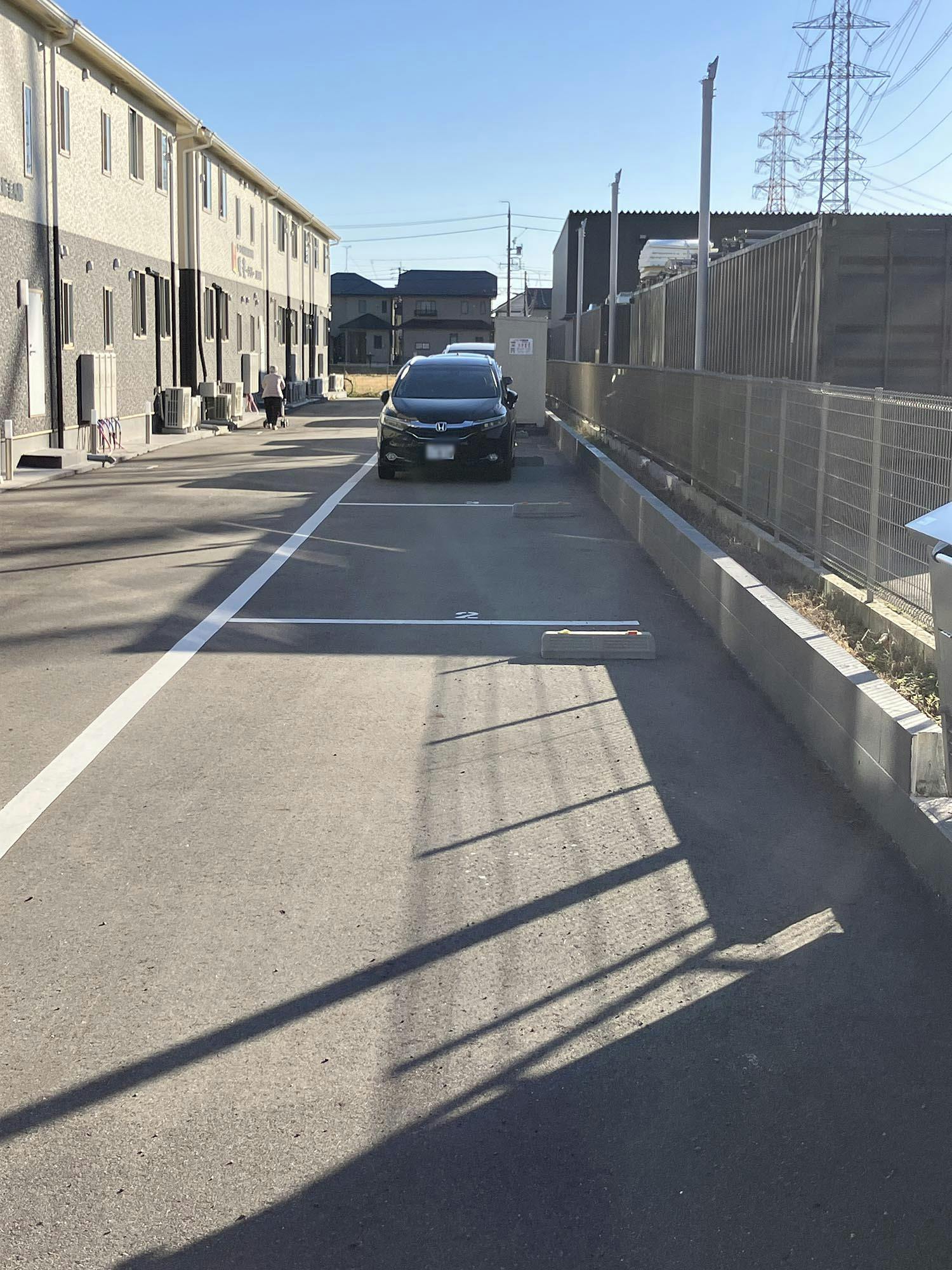 サービス付き高齢者向け住宅咲楽上尻毛B 駐車場