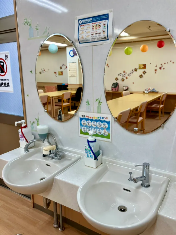 有料老人ホーム エヌズコート赤川 洗面台