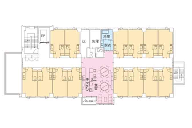 住宅型有料老人ホームAnge 間取図
