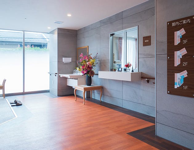 リアンレーヴ鷺ノ宮 エントランスホール