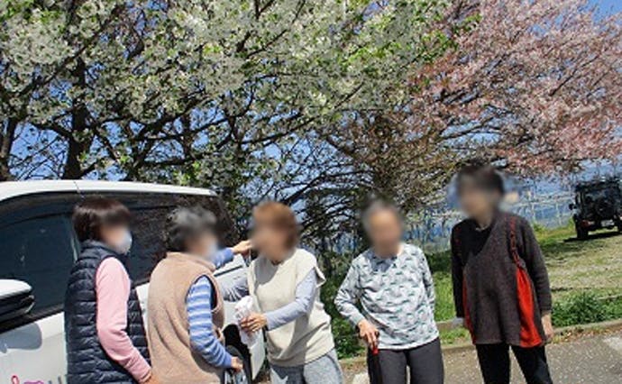 ヒューマンライフケア船橋グループホーム 桜のお花見