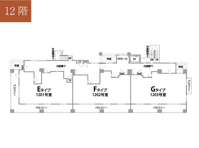 レジアス百道 間取図