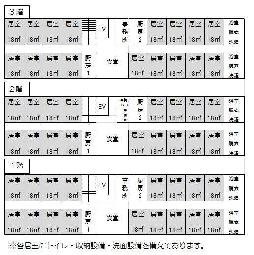 青空の杜 間取図