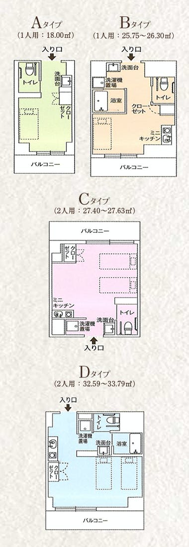 ココファン西院 間取図