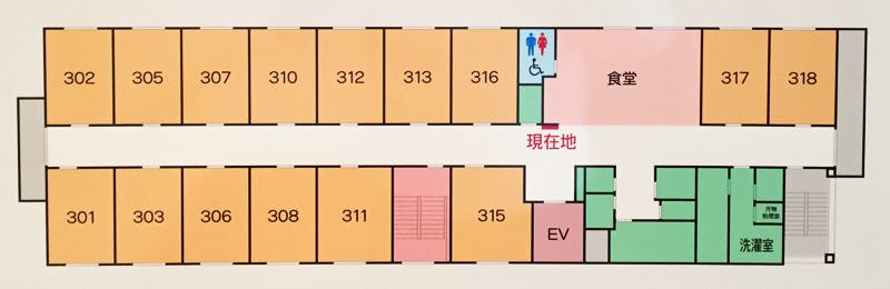 有料老人ホーム桜寿のさと 間取図