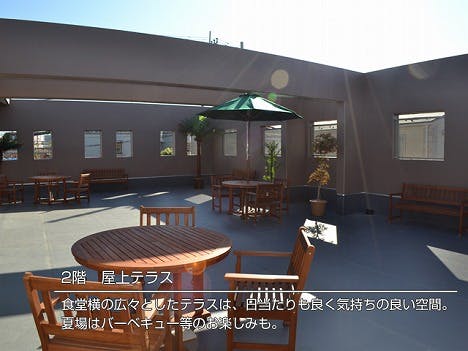 ココファンメゾン鵠沼 屋上テラス