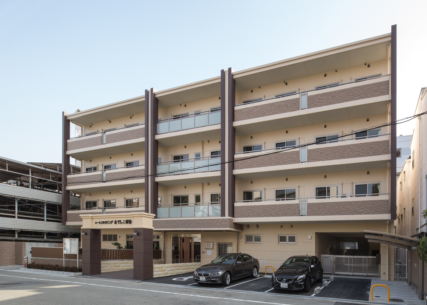 ハートフルリビングなでしこ都島 外観