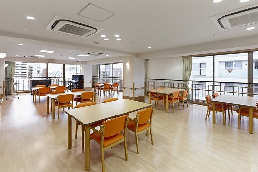 ココファン桜川 食堂