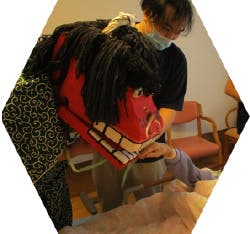 医療法人積愛会千の星・よこはま 獅子舞