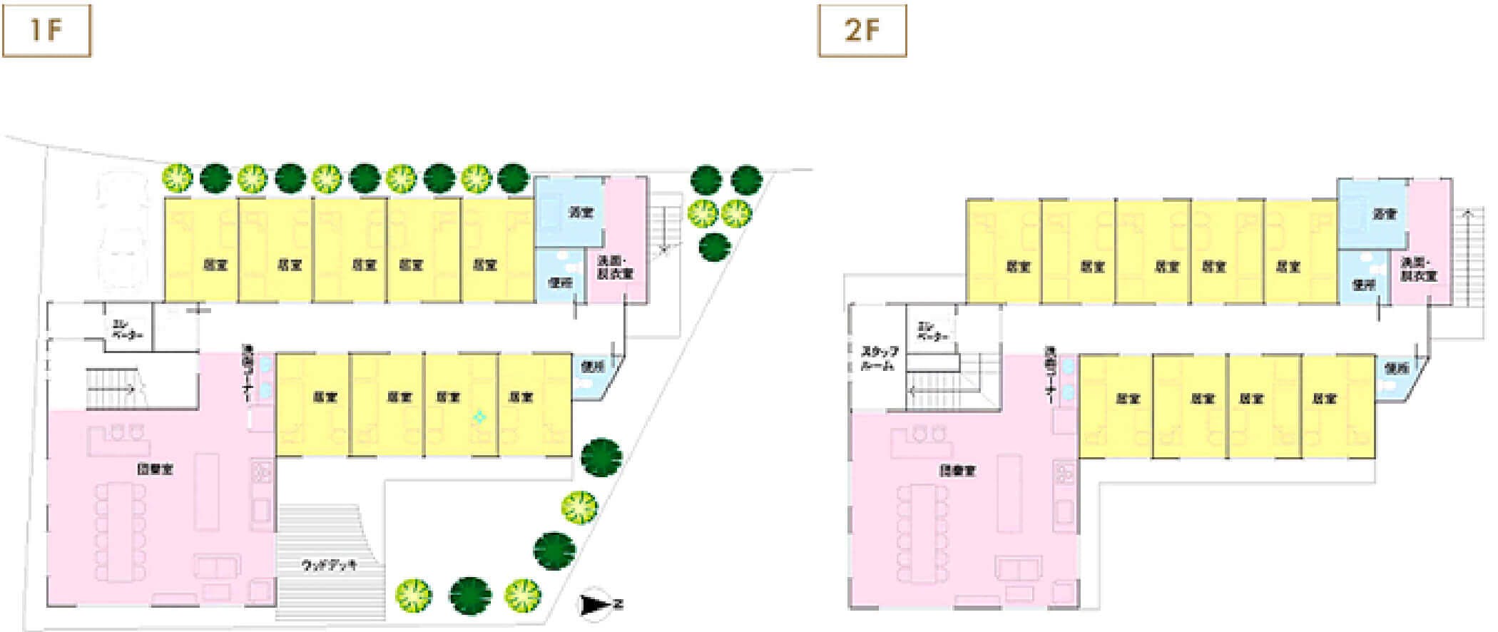 グループホームじゅうじょうの憩 間取図