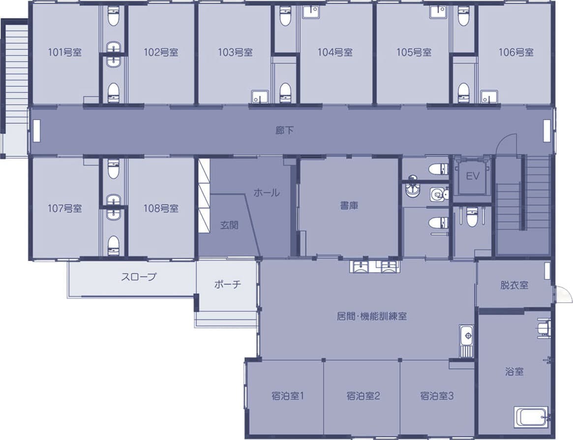 あおい新さっぽろ館 間取図