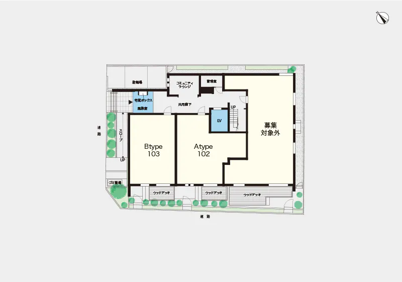ヘーベルVillage 北赤羽 間取図