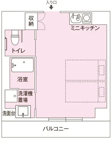 ココファン高松西宝町 間取図