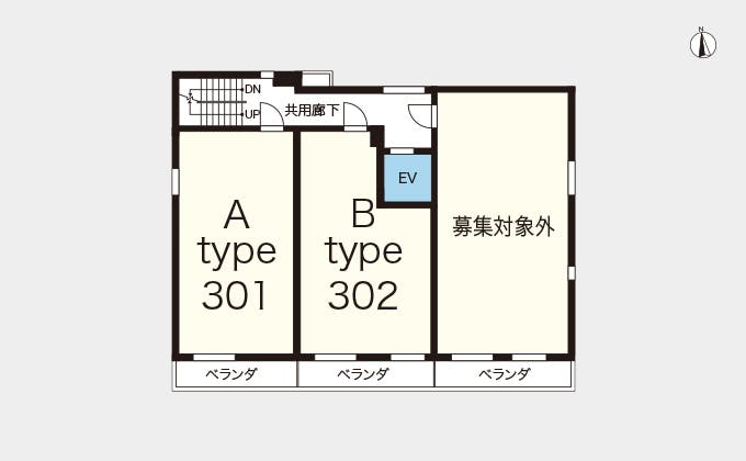 ヘーベルVillage高円寺南 間取図