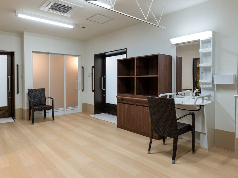 リアンレーヴ明石 脱衣所