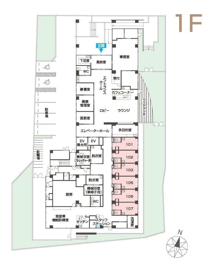 チャームスイート京王聖蹟桜ヶ丘 間取図