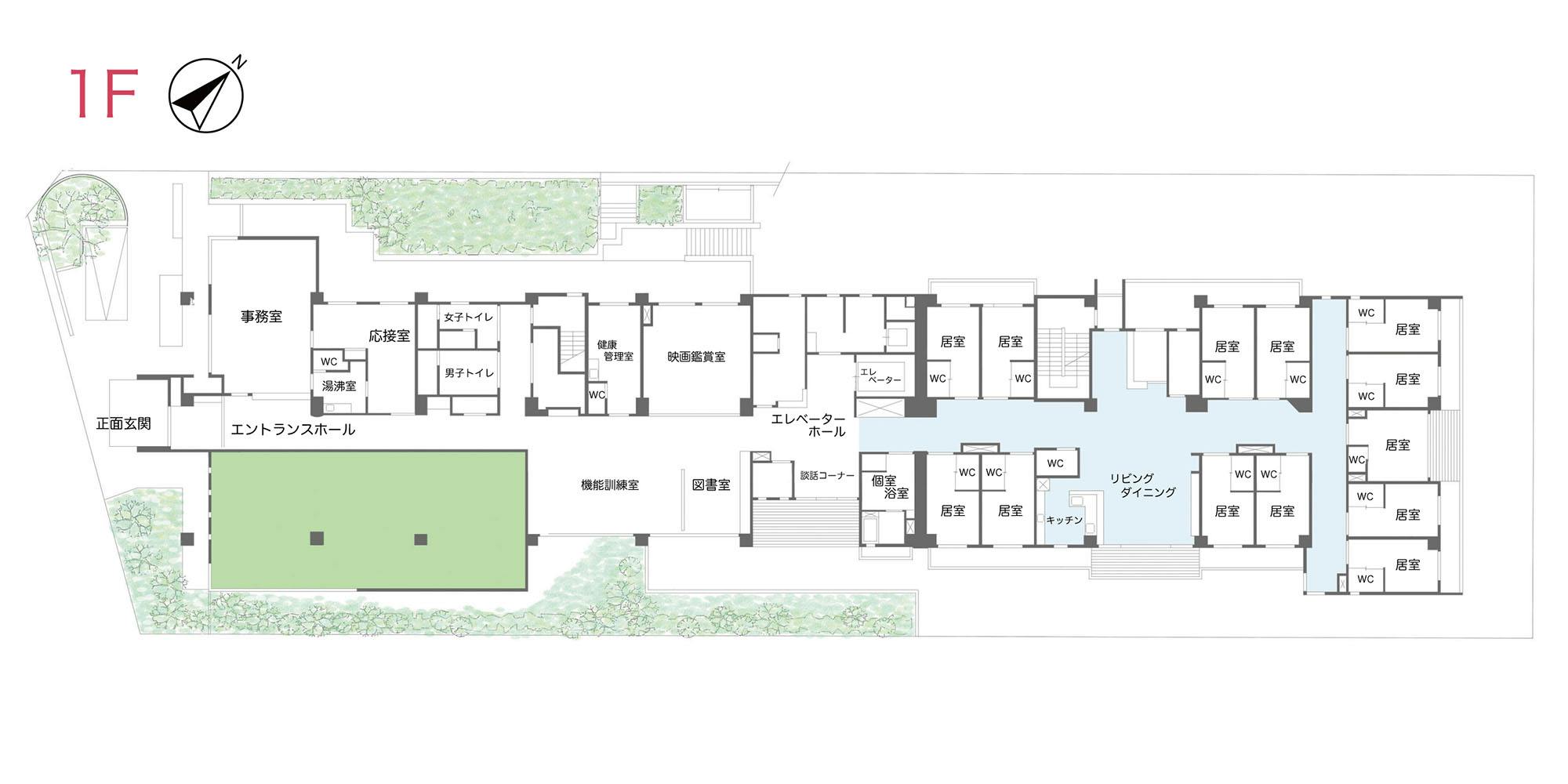 カルデアの家寝屋川 間取図