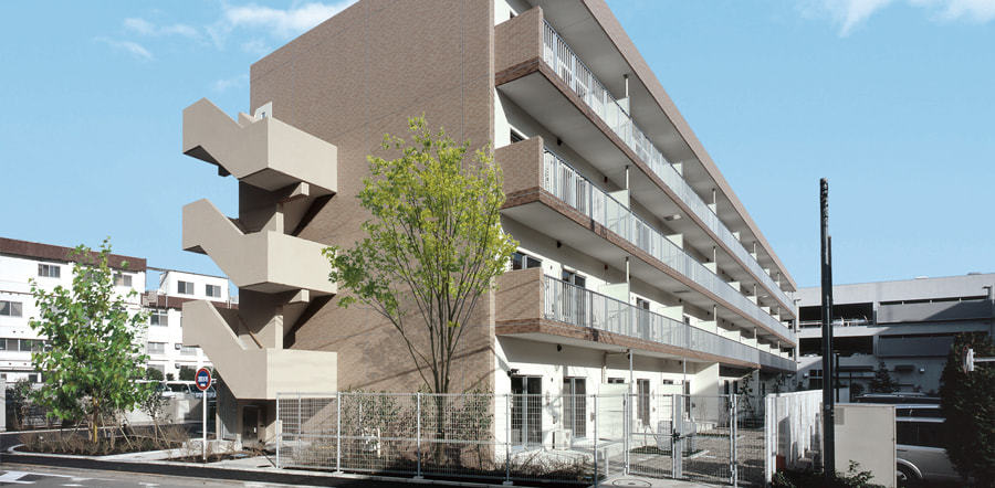 グランマリバーサイド立川 外観