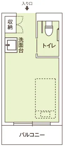 ココファン黒崎駅前 間取図
